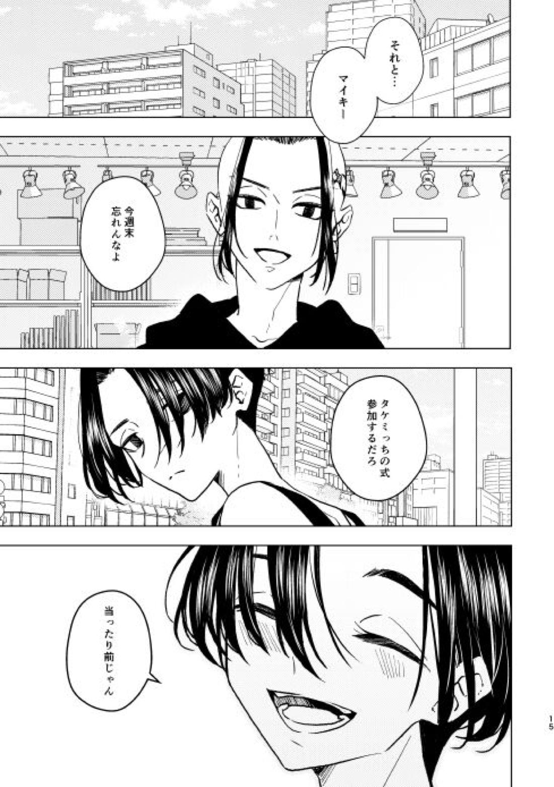 どうしたって救われないよ。【東京卍リベンジャーズ/たけまい】 page 14