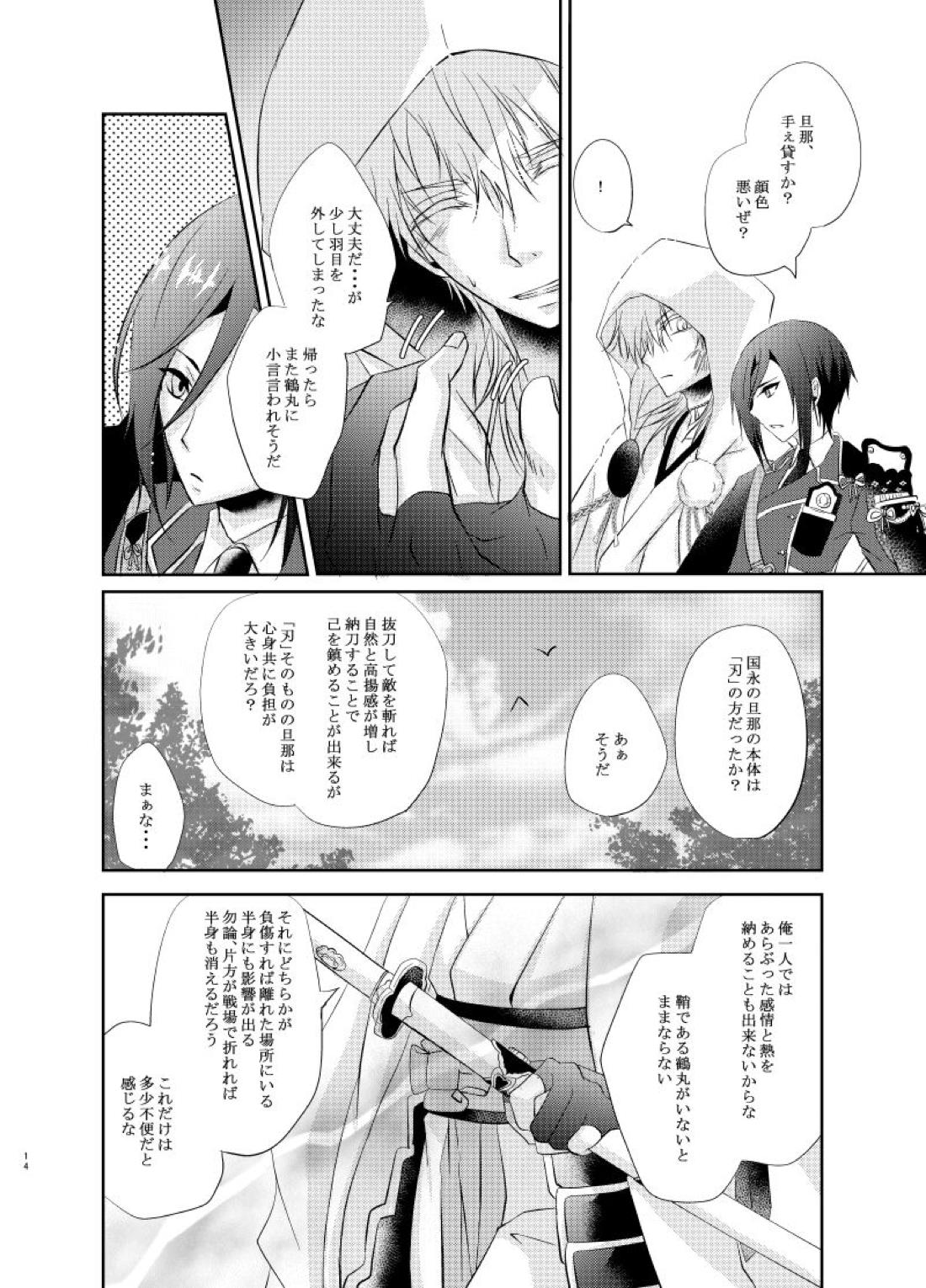 双子鶴【刀剣乱舞/つるつる】 page 13