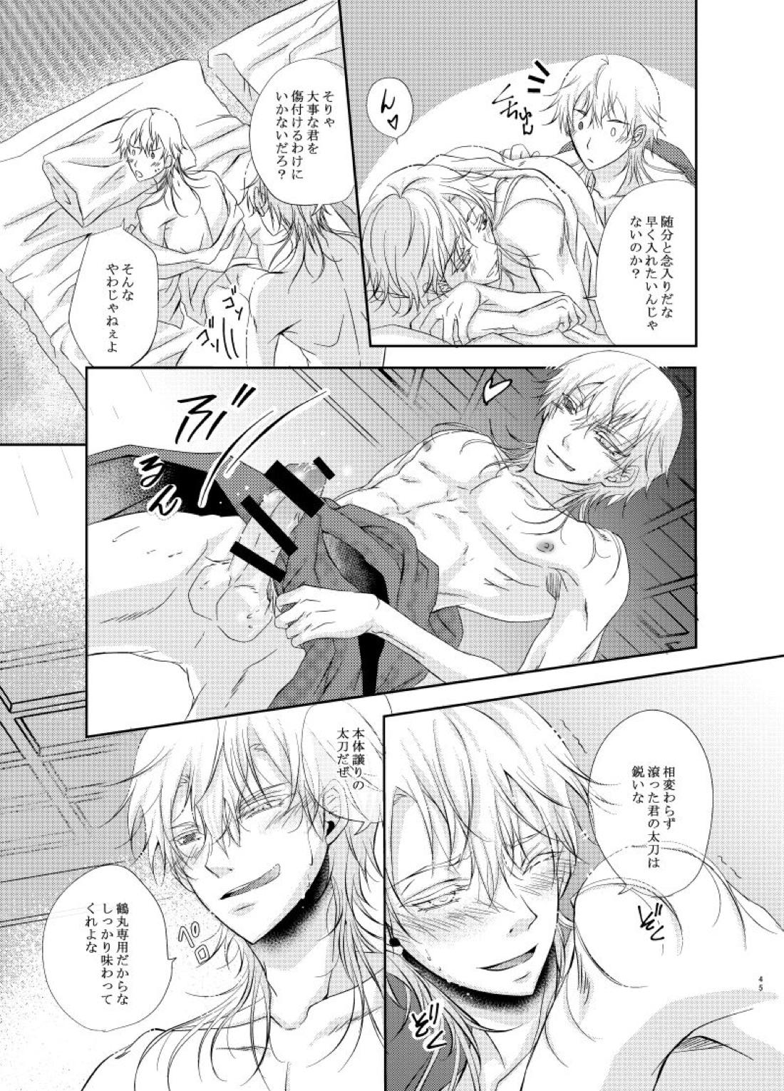 双子鶴【刀剣乱舞/つるつる】 page 44