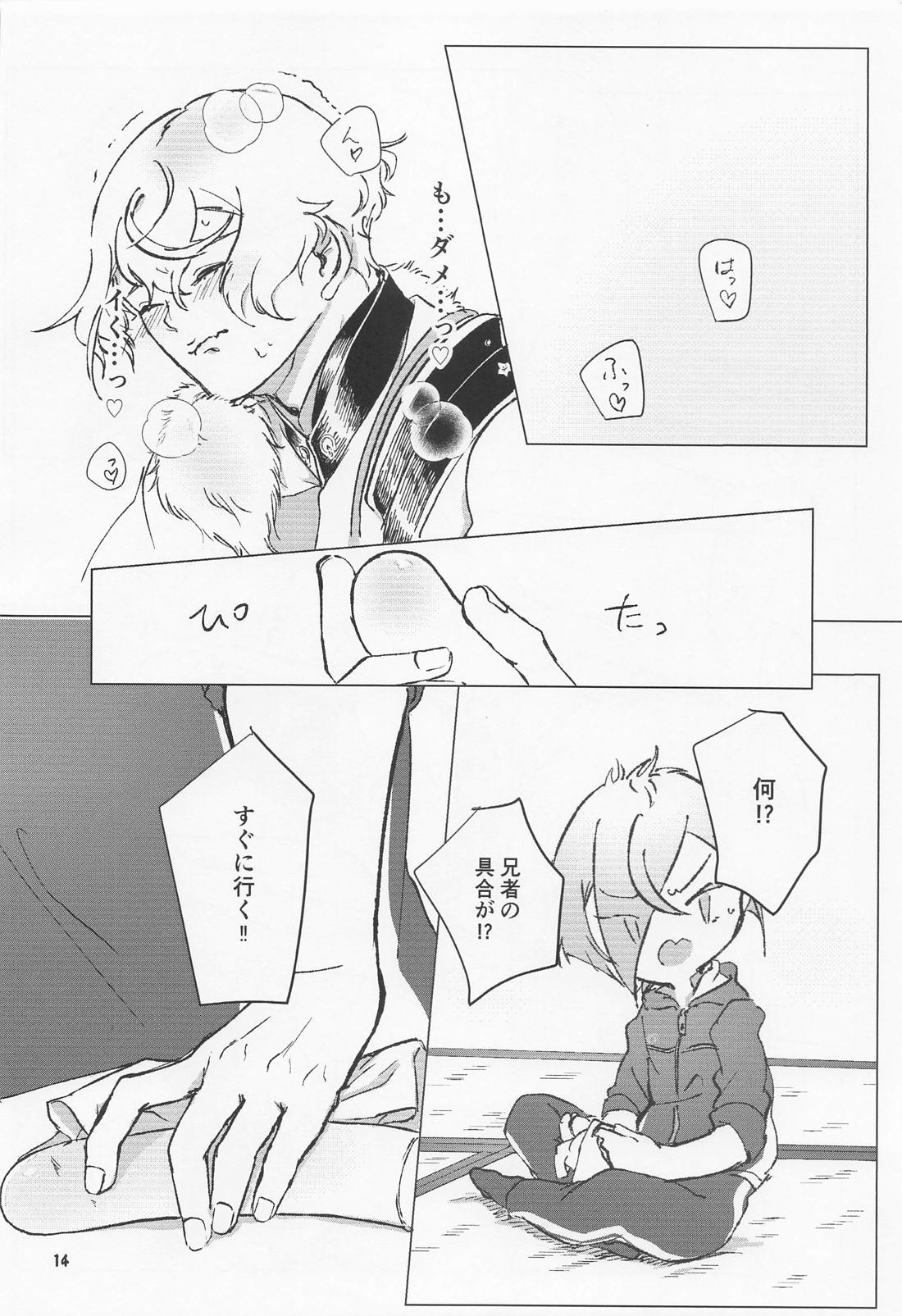 大パニック！？兄者の××××SOS！！【刀剣乱舞/髭膝】 page 13