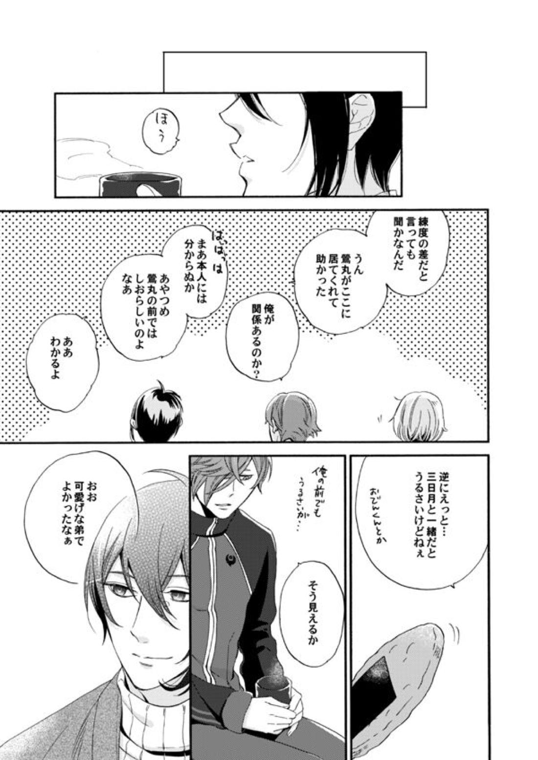 錫のきざはし【刀剣乱舞/大鶯】 page 22