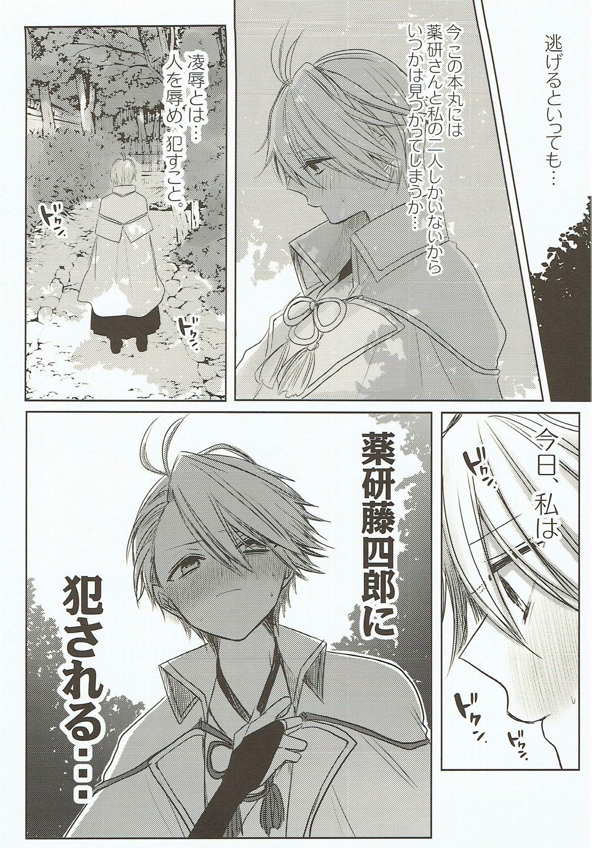 お願い、誰にも言わないで。【刀剣乱舞/薬活】 page 13
