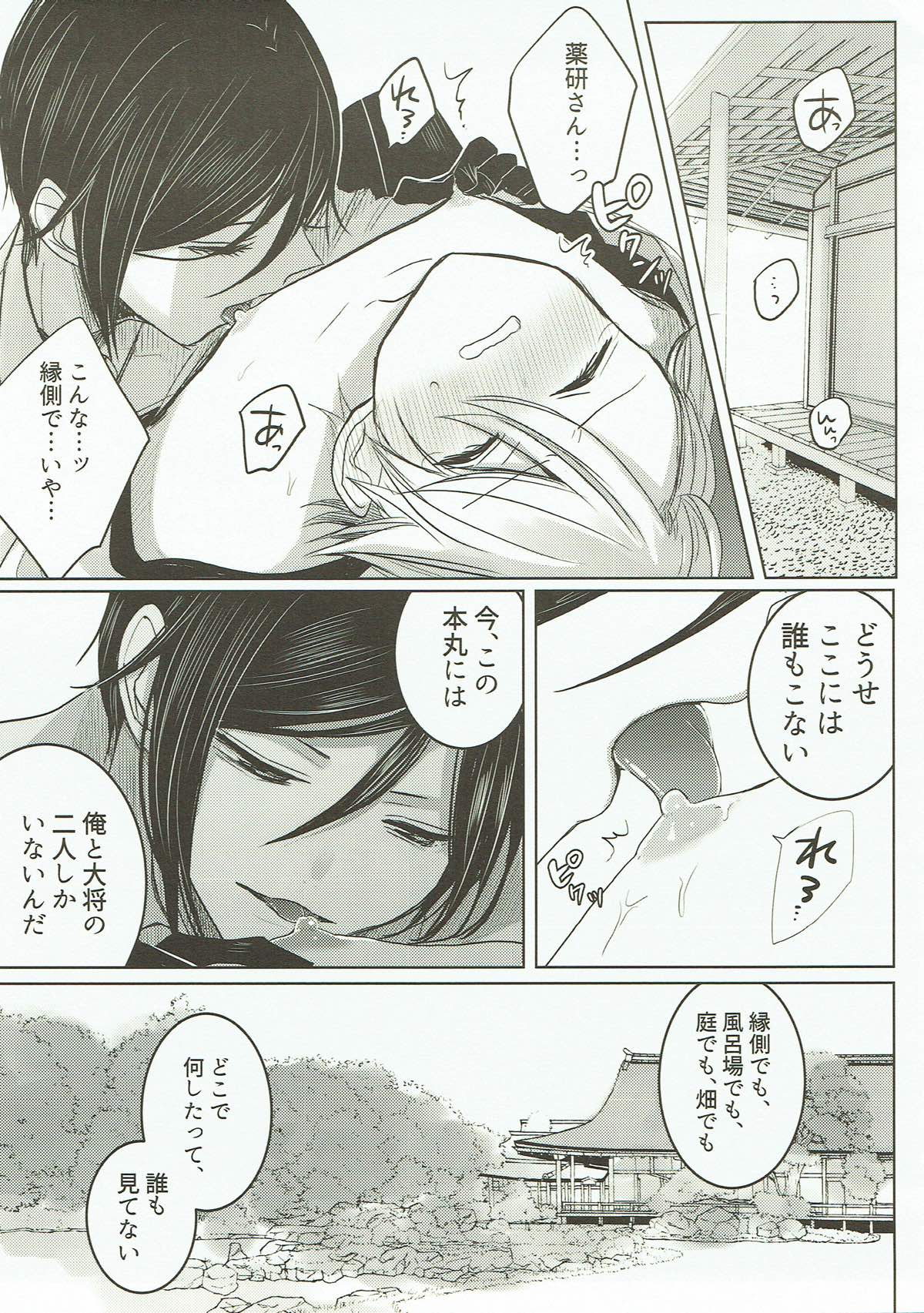 お願い、誰にも言わないで。【刀剣乱舞/薬活】 page 20