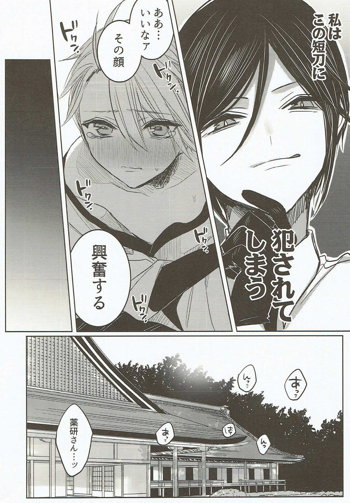 お願い、誰にも言わないで。【刀剣乱舞/薬活】 page 23