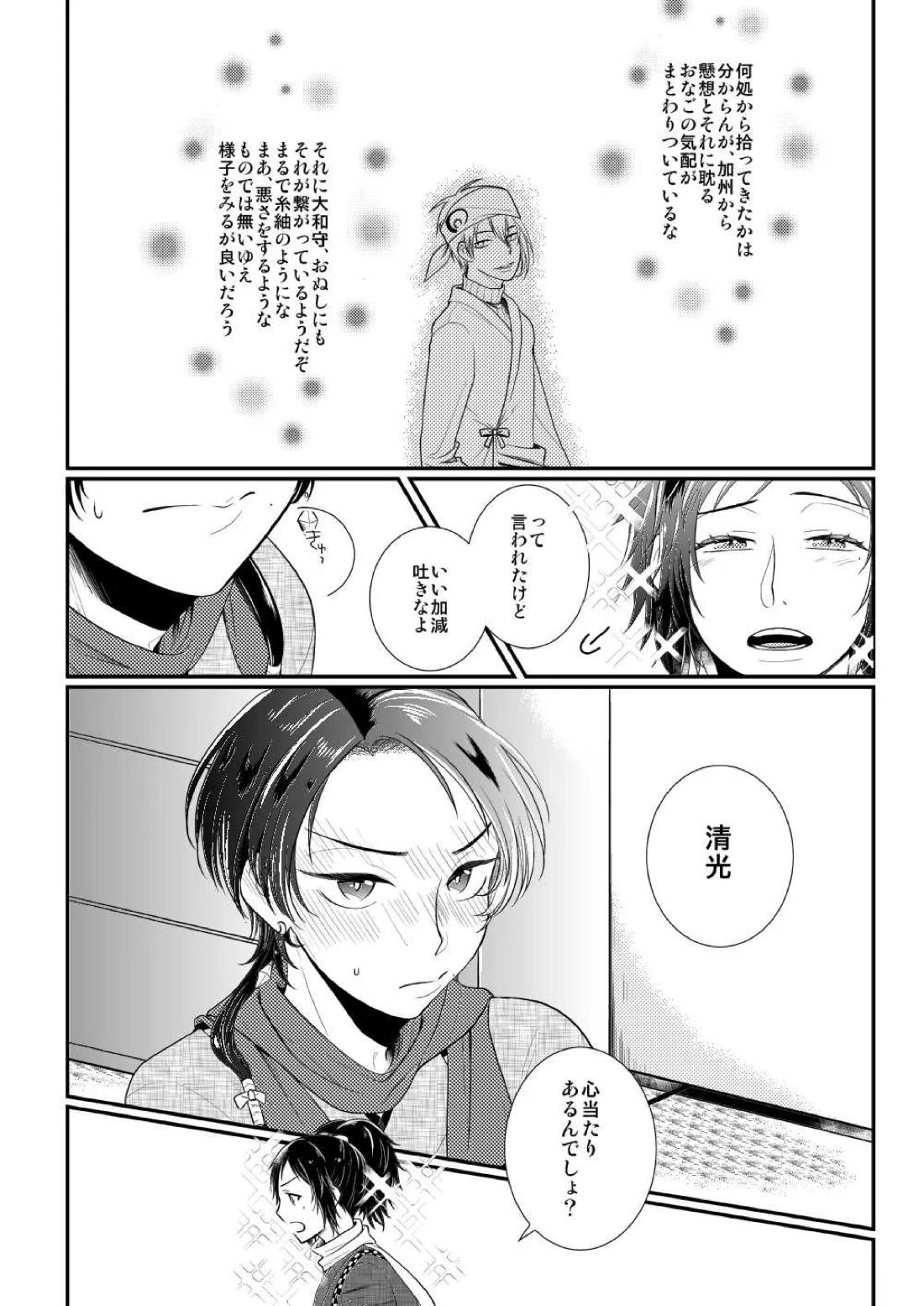 あかいろ ロマンチスタ【刀剣乱舞/安清】 page 11