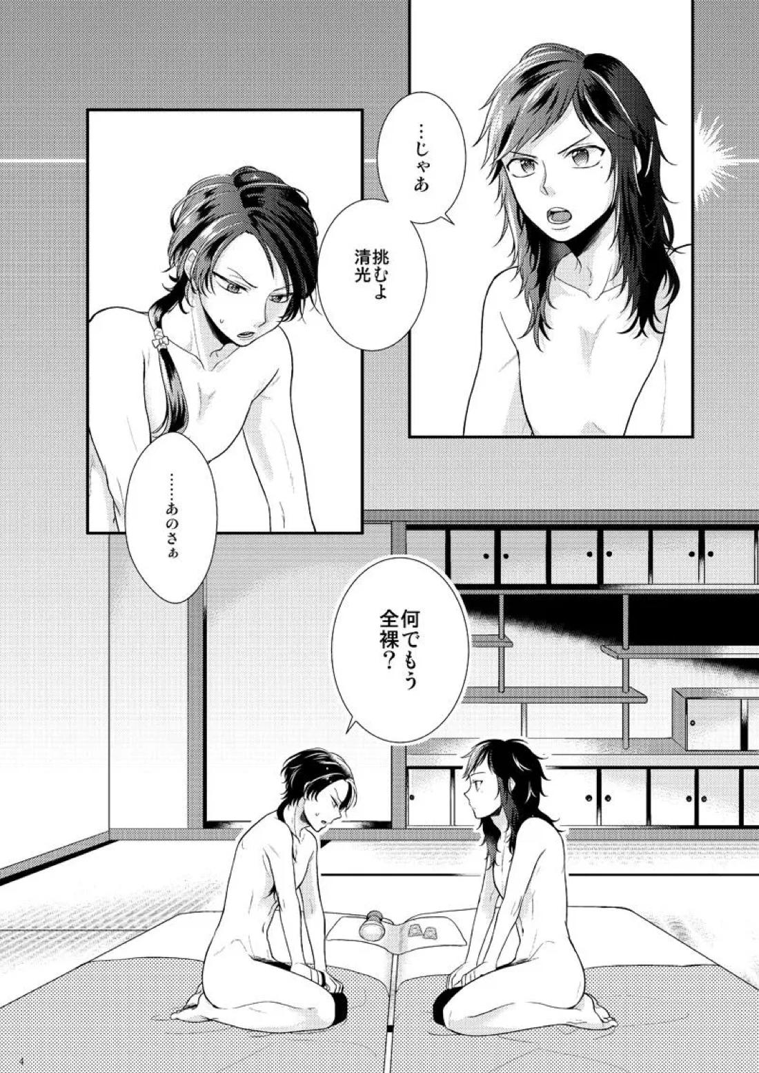 あかいろ ロマンチスタ【刀剣乱舞/安清】 page 34