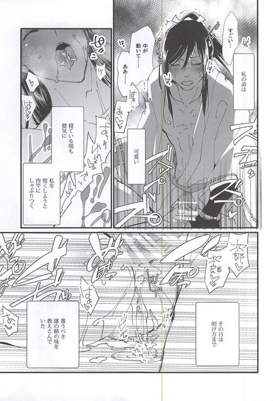 私の弟は可愛い【刀剣乱舞/太郎×次郎】 page 24