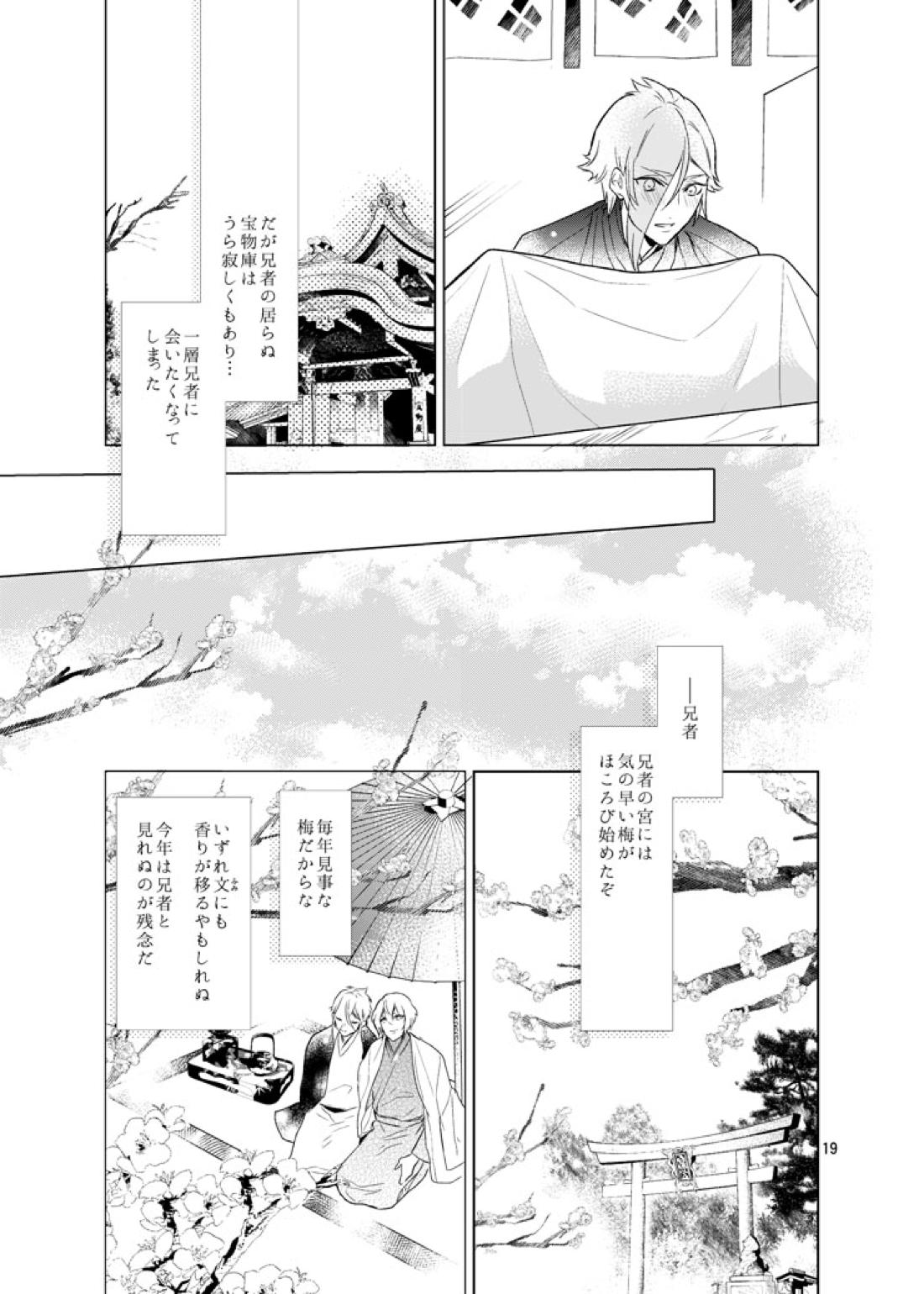 千の春うらら【刀剣乱舞/ 膝髭】 page 17