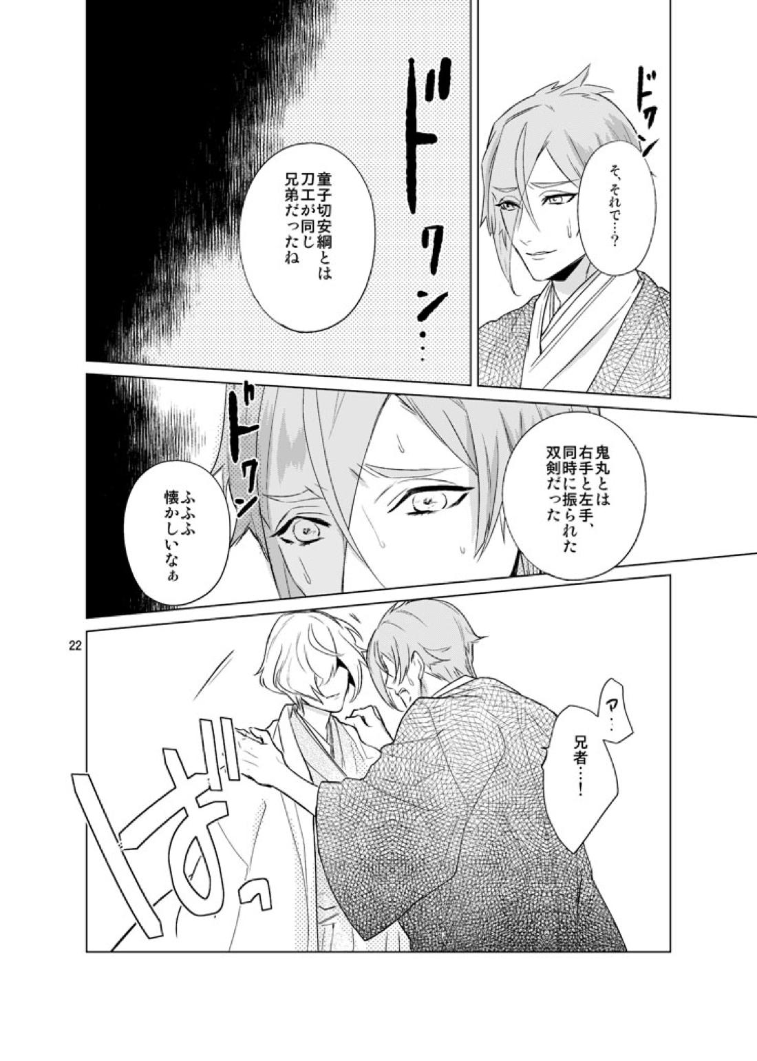千の春うらら【刀剣乱舞/ 膝髭】 page 20