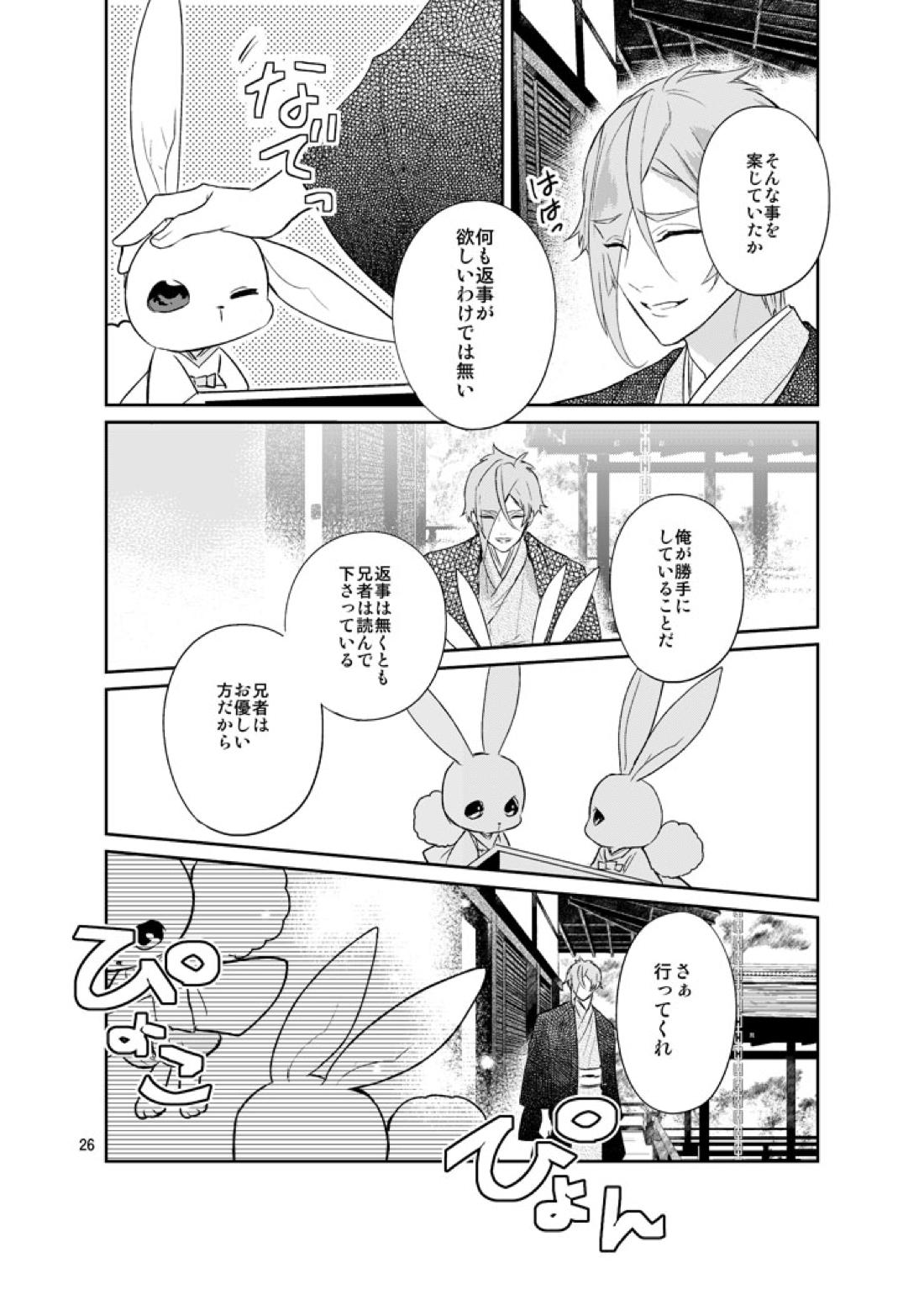 千の春うらら【刀剣乱舞/ 膝髭】 page 24
