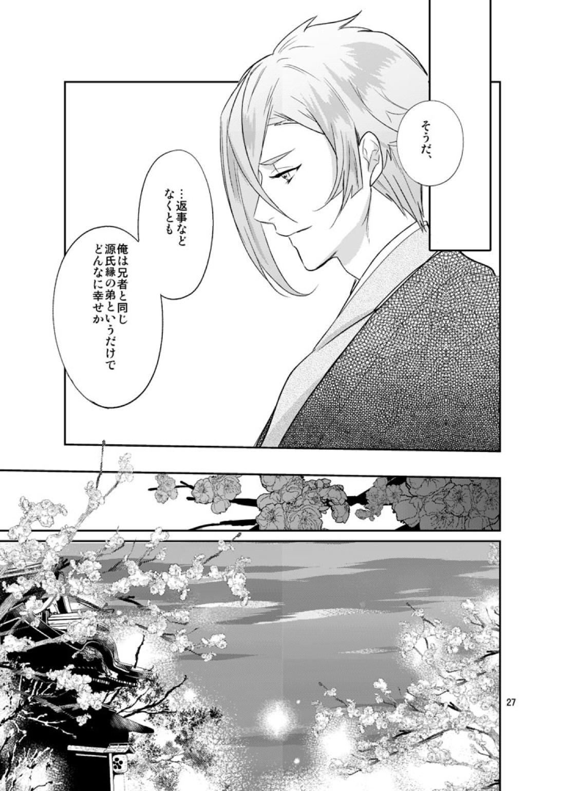 千の春うらら【刀剣乱舞/ 膝髭】 page 25