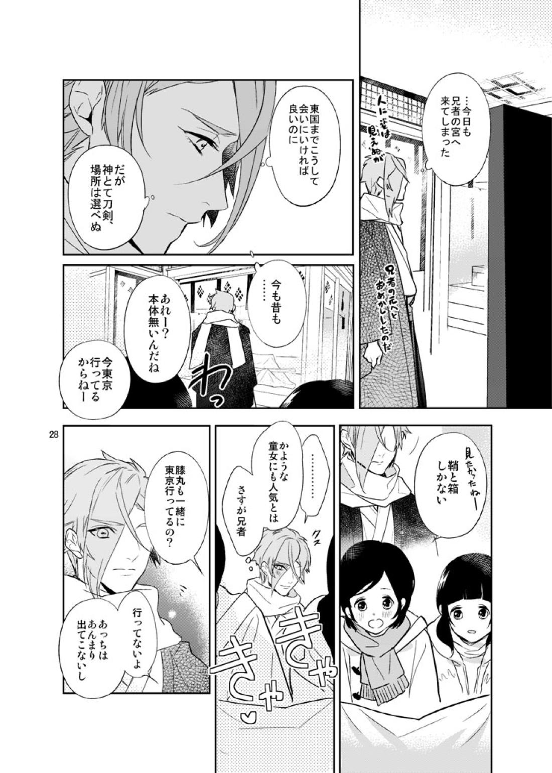千の春うらら【刀剣乱舞/ 膝髭】 page 26