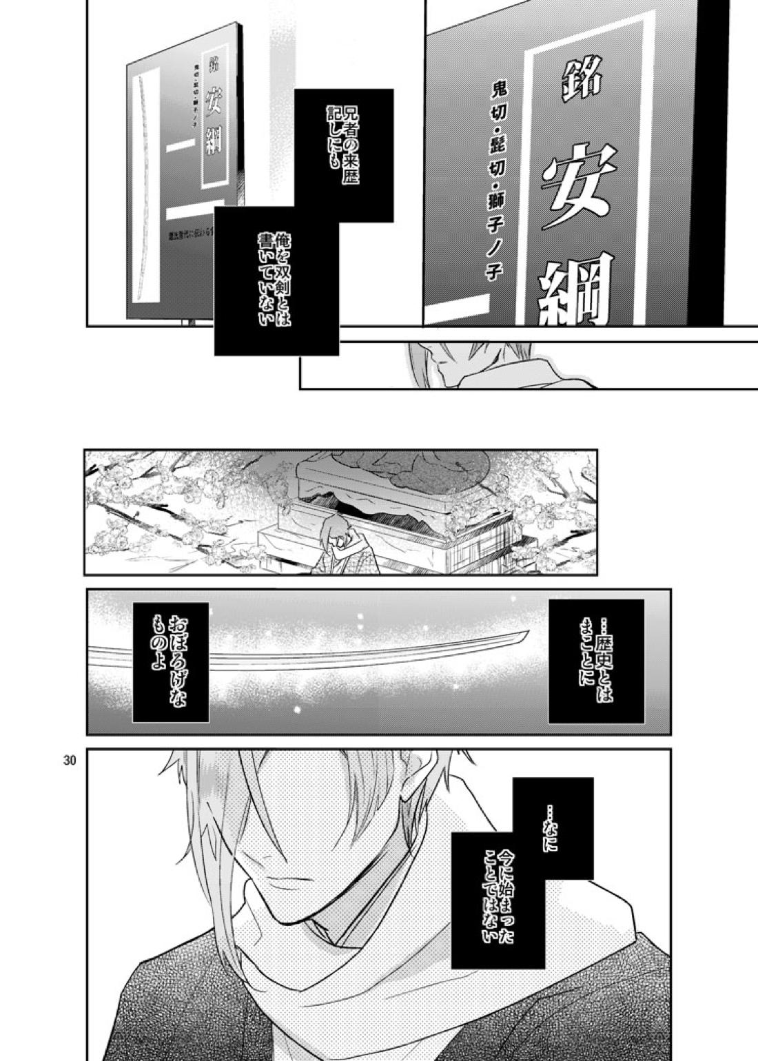 千の春うらら【刀剣乱舞/ 膝髭】 page 28