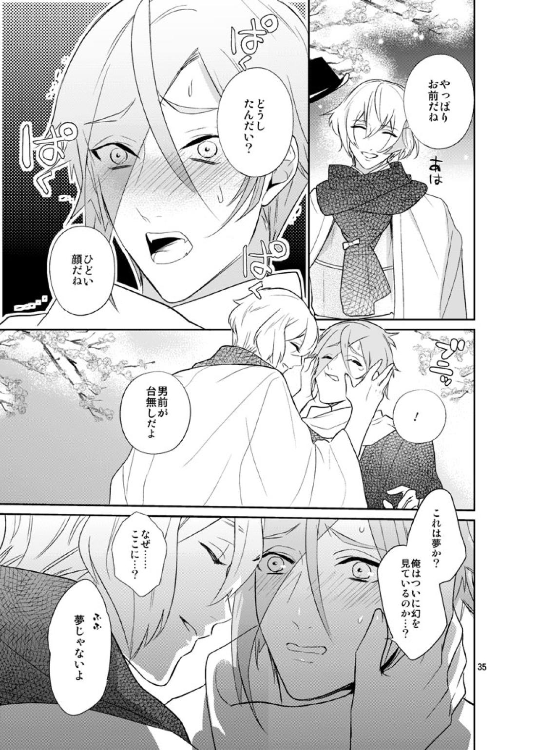 千の春うらら【刀剣乱舞/ 膝髭】 page 33