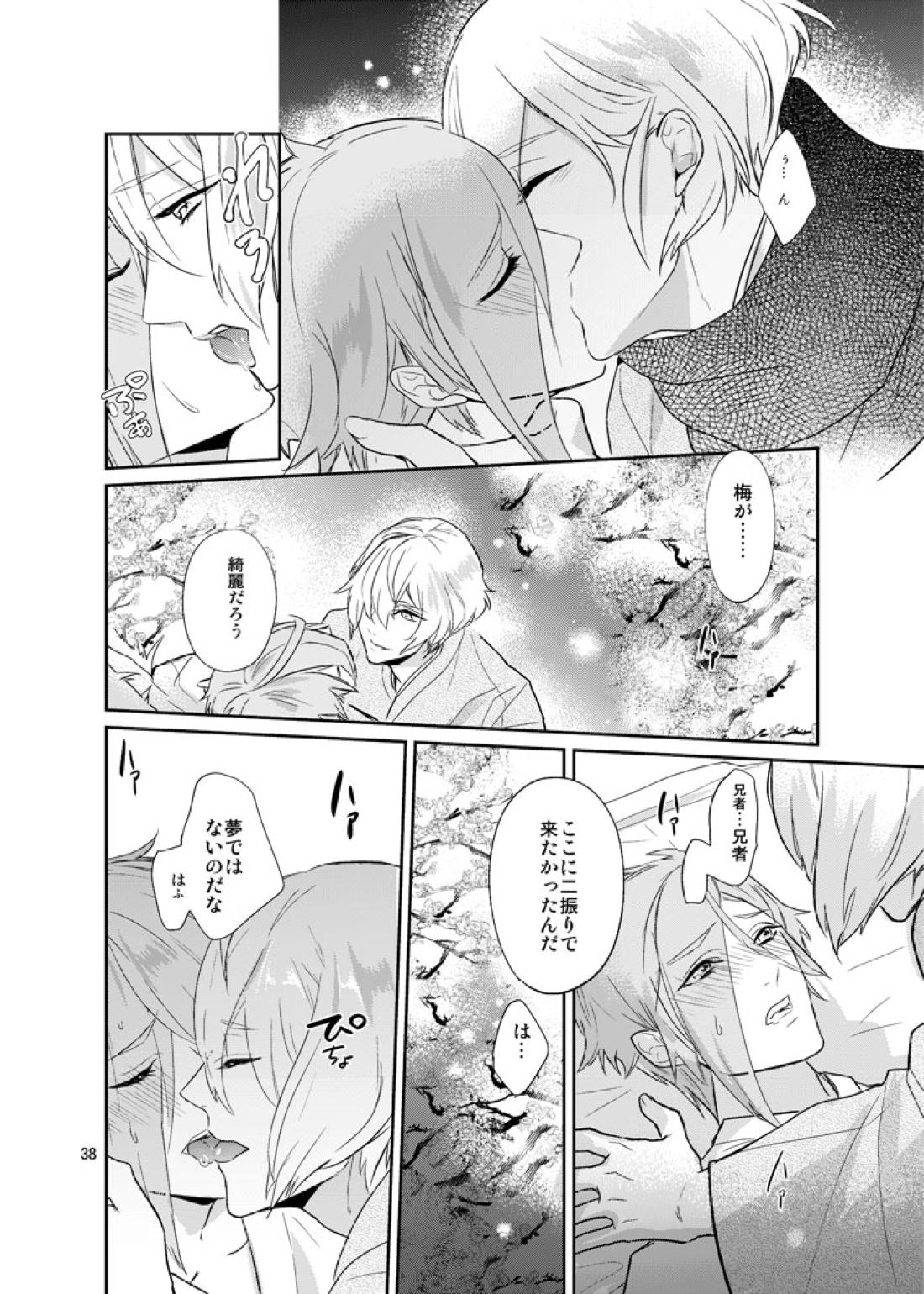 千の春うらら【刀剣乱舞/ 膝髭】 page 35