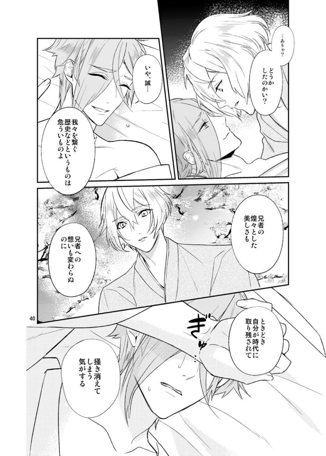 千の春うらら【刀剣乱舞/ 膝髭】 page 37