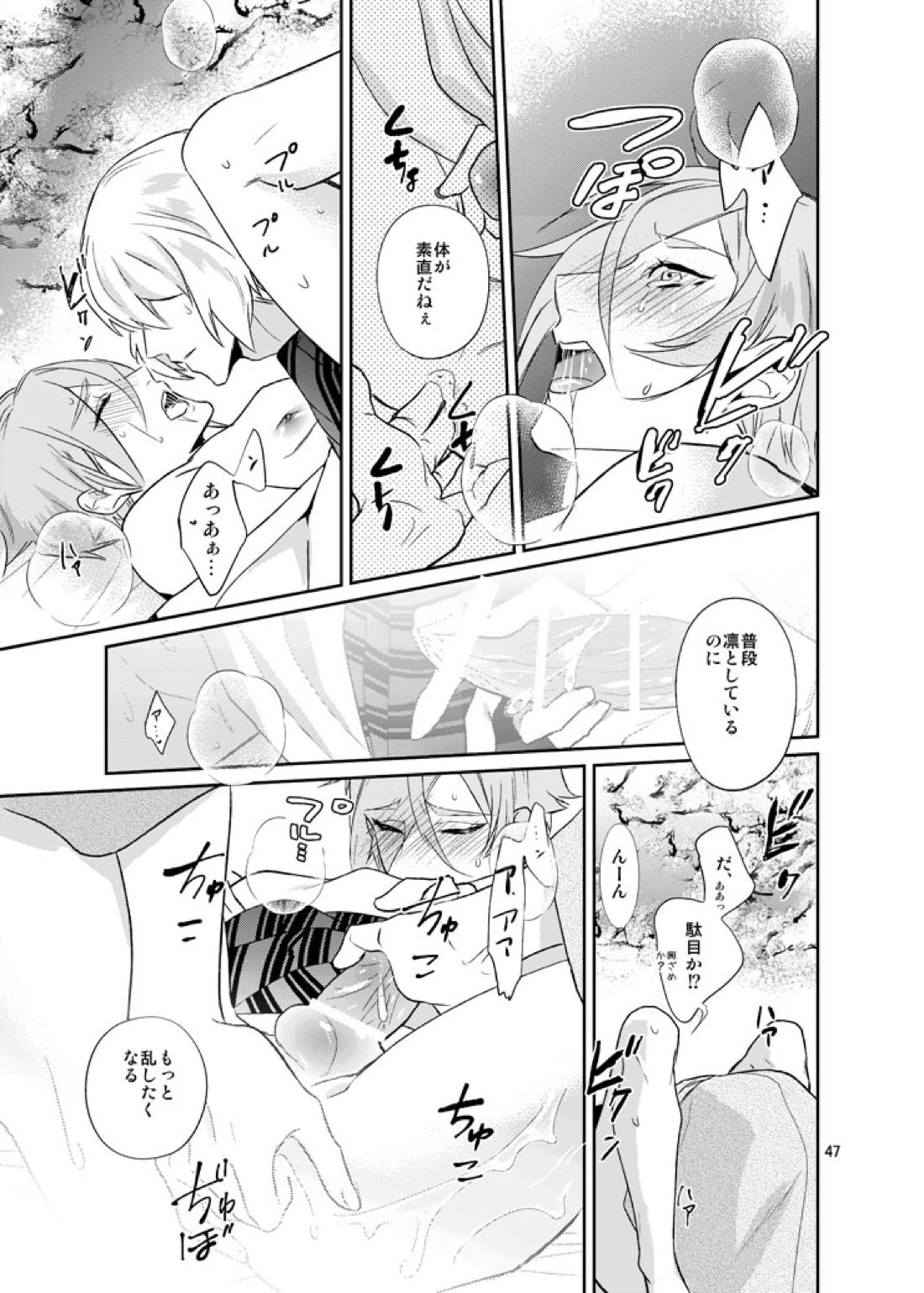 千の春うらら【刀剣乱舞/ 膝髭】 page 44