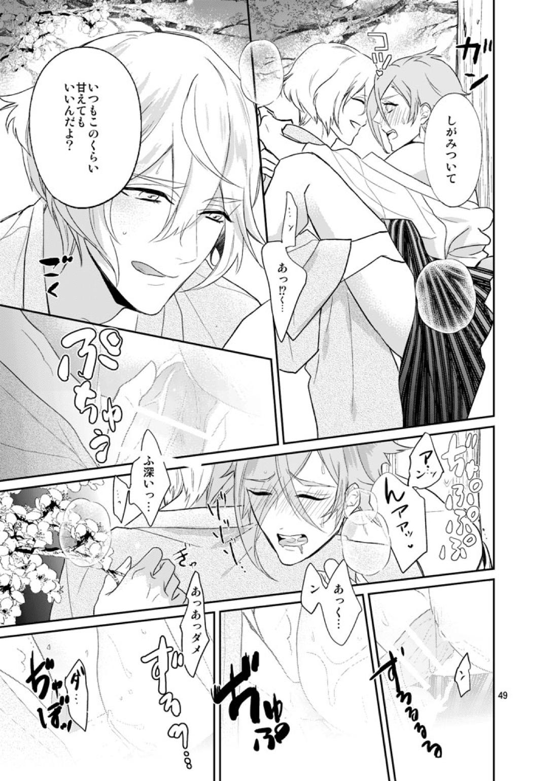 千の春うらら【刀剣乱舞/ 膝髭】 page 46