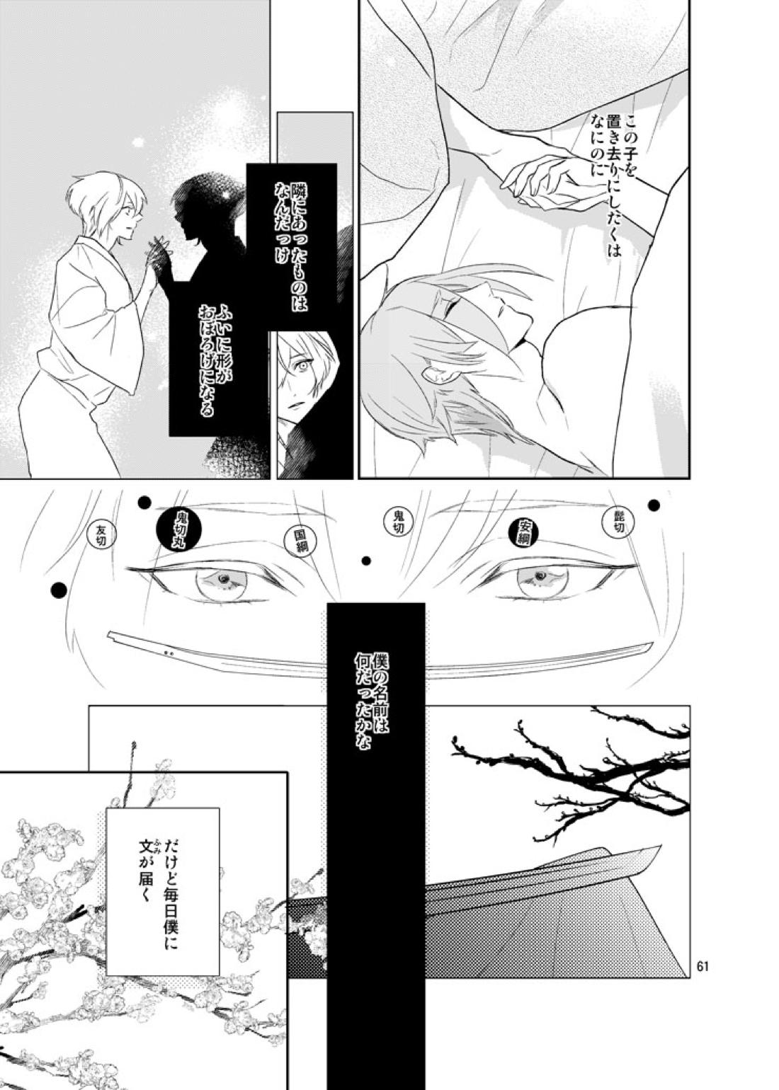 千の春うらら【刀剣乱舞/ 膝髭】 page 58