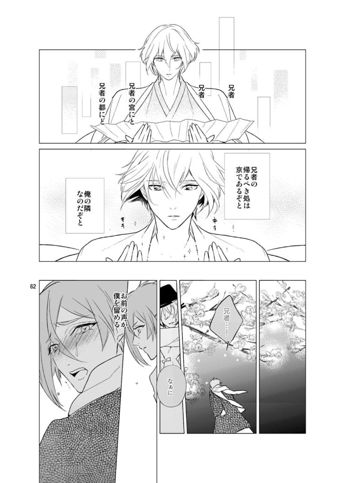 千の春うらら【刀剣乱舞/ 膝髭】 page 59