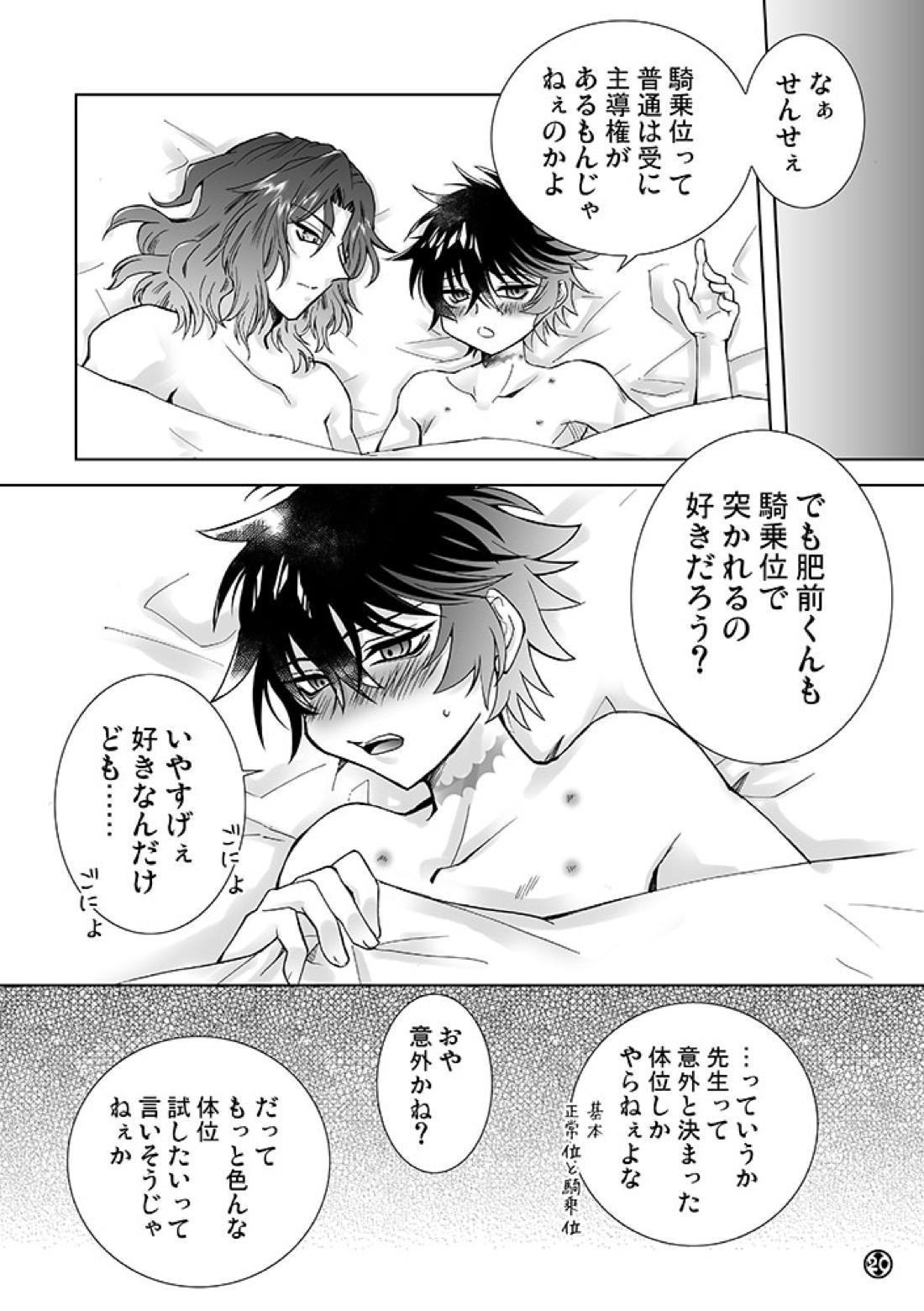 甘くて熱くて激重で【刀剣乱舞/朝尊×忠広】 page 16