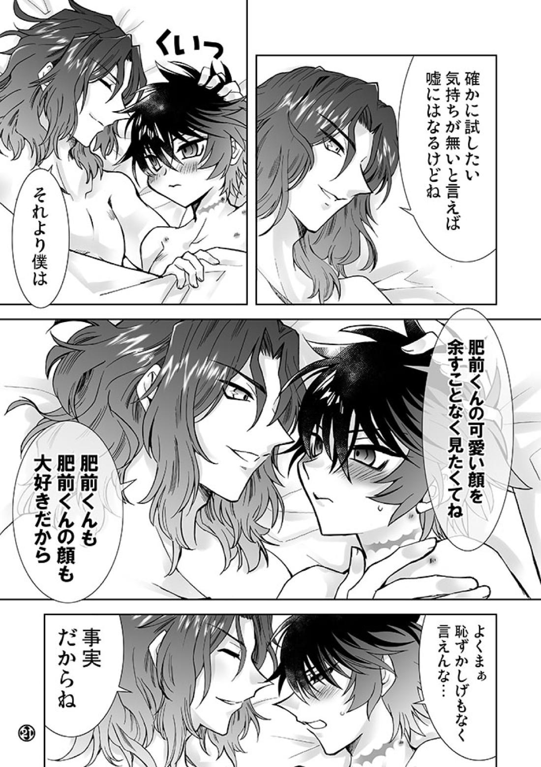 甘くて熱くて激重で【刀剣乱舞/朝尊×忠広】 page 17