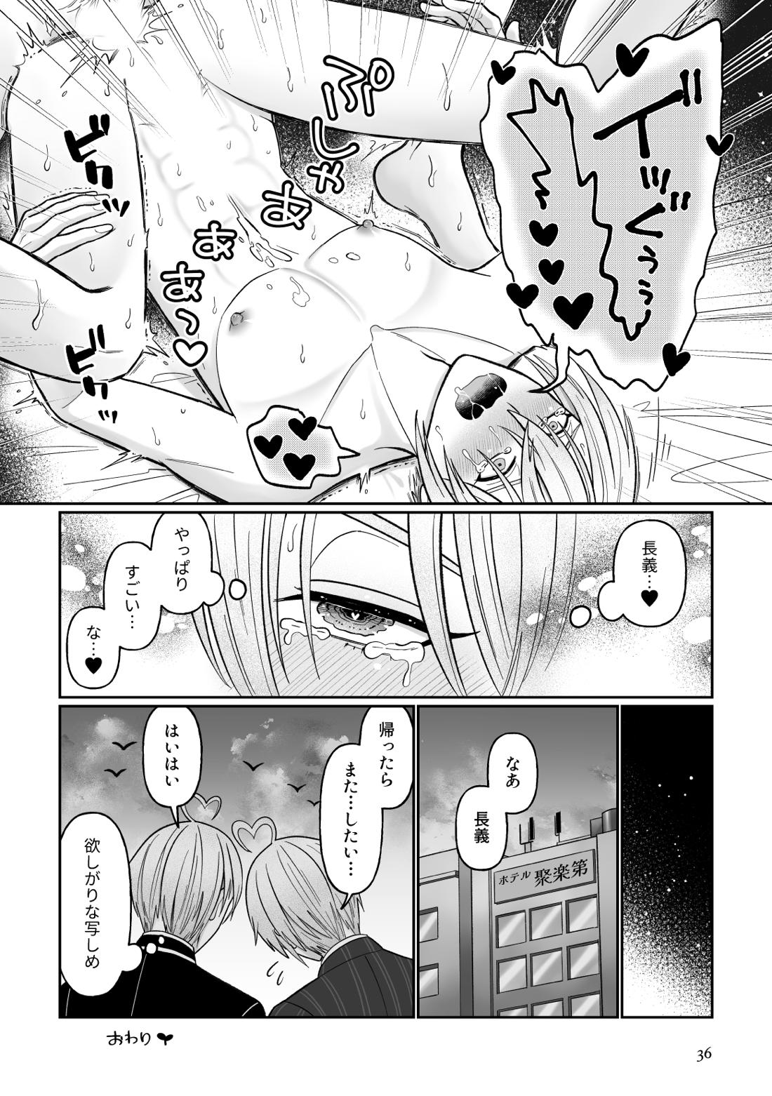 がまんできない写しががんばるごくごくありふれた話【刀剣乱舞/ちょぎくに】 page 33
