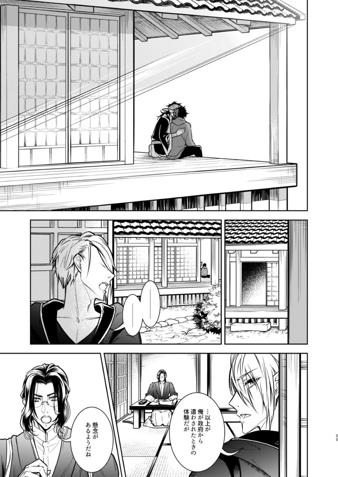 壊れた銃を持っている【刀剣乱舞/むつひぜ】 page 26