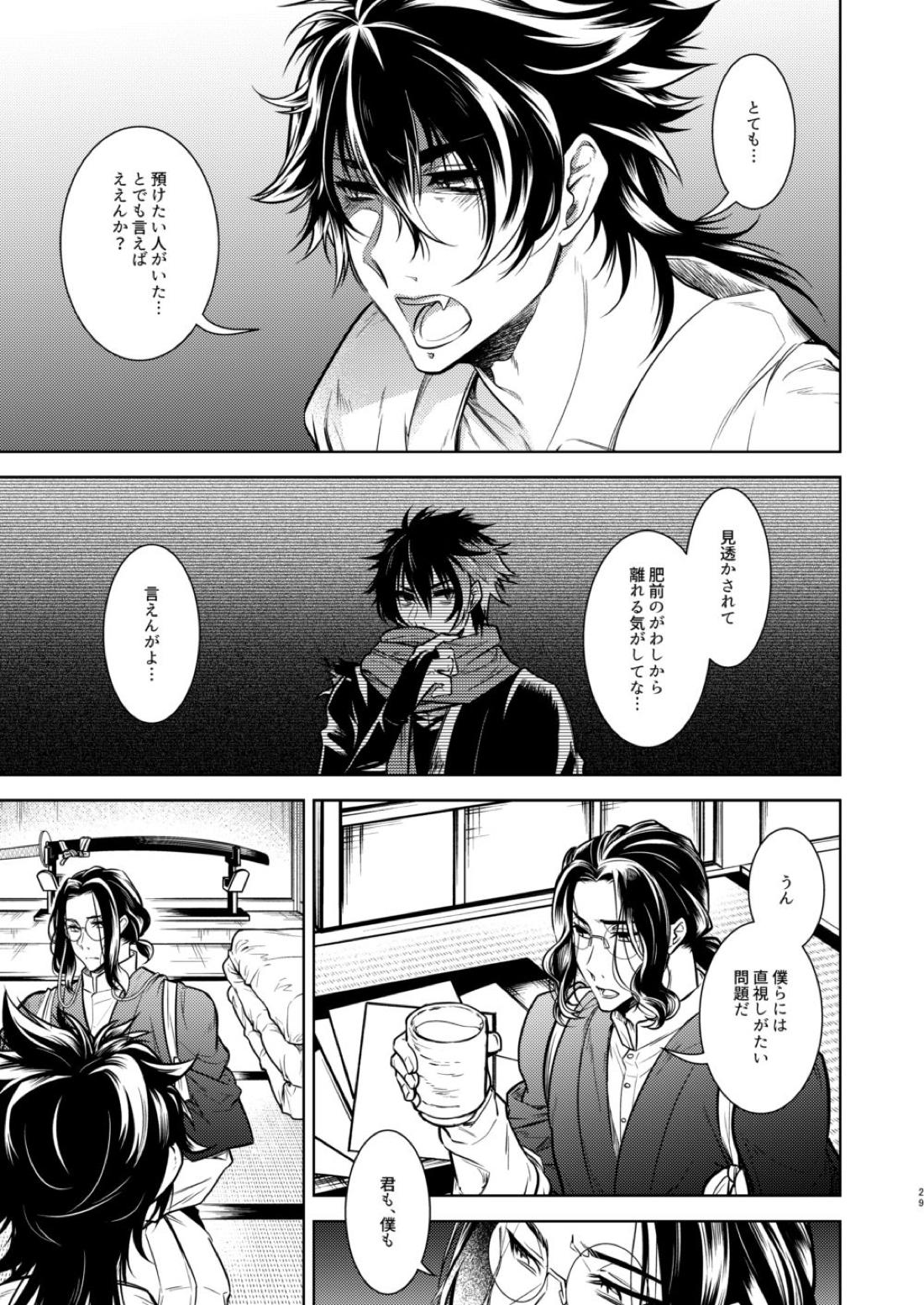 壊れた銃を持っている【刀剣乱舞/むつひぜ】 page 30