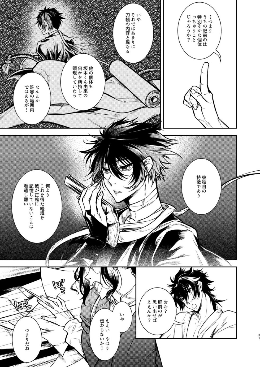 壊れた銃を持っている【刀剣乱舞/むつひぜ】 page 32