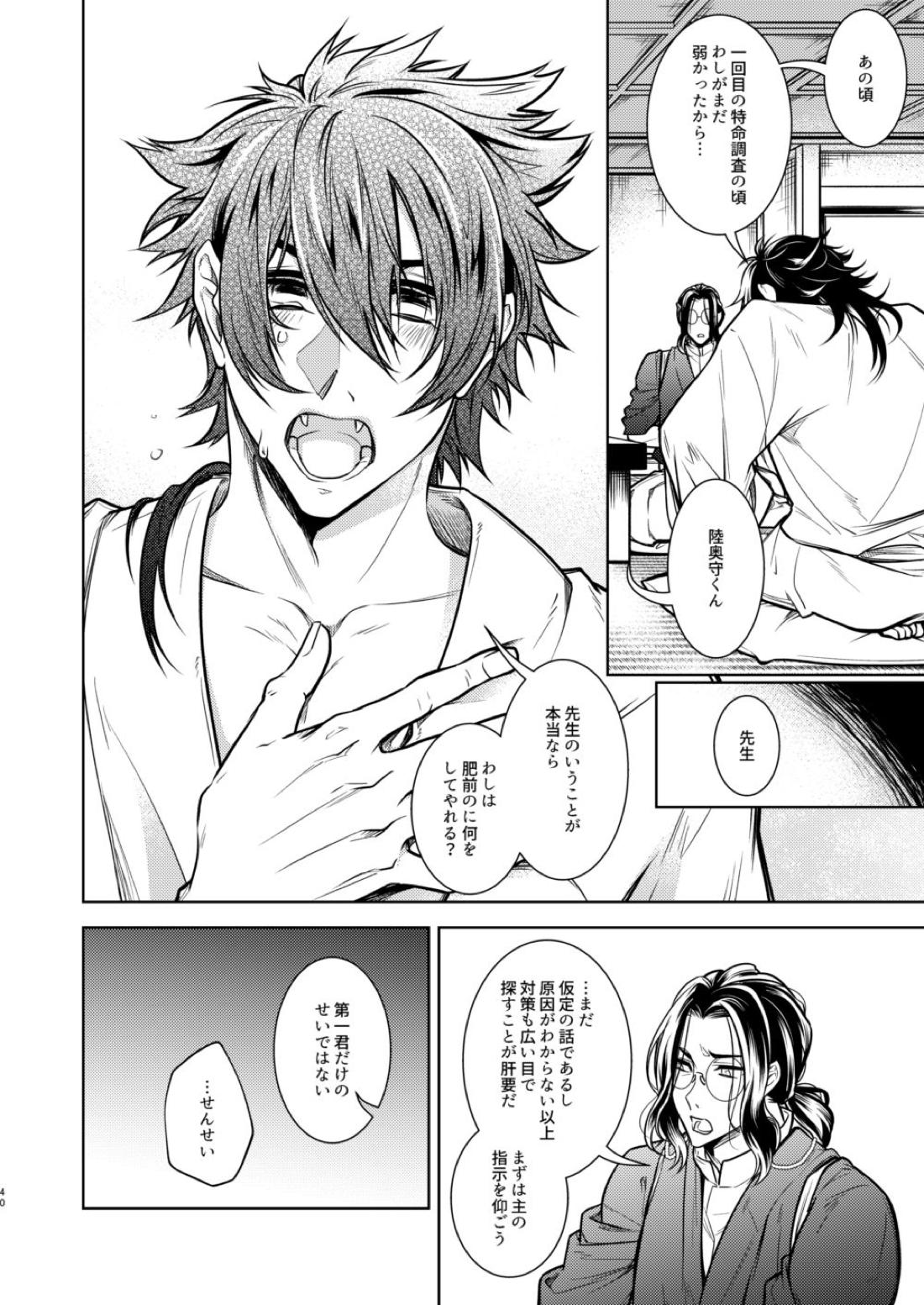 壊れた銃を持っている【刀剣乱舞/むつひぜ】 page 41
