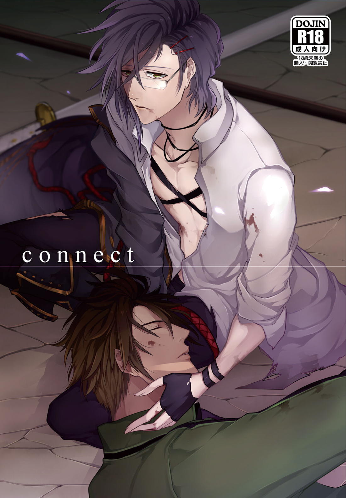 Recommended BL manga "connect【刀剣乱舞/おてあか】" cover image