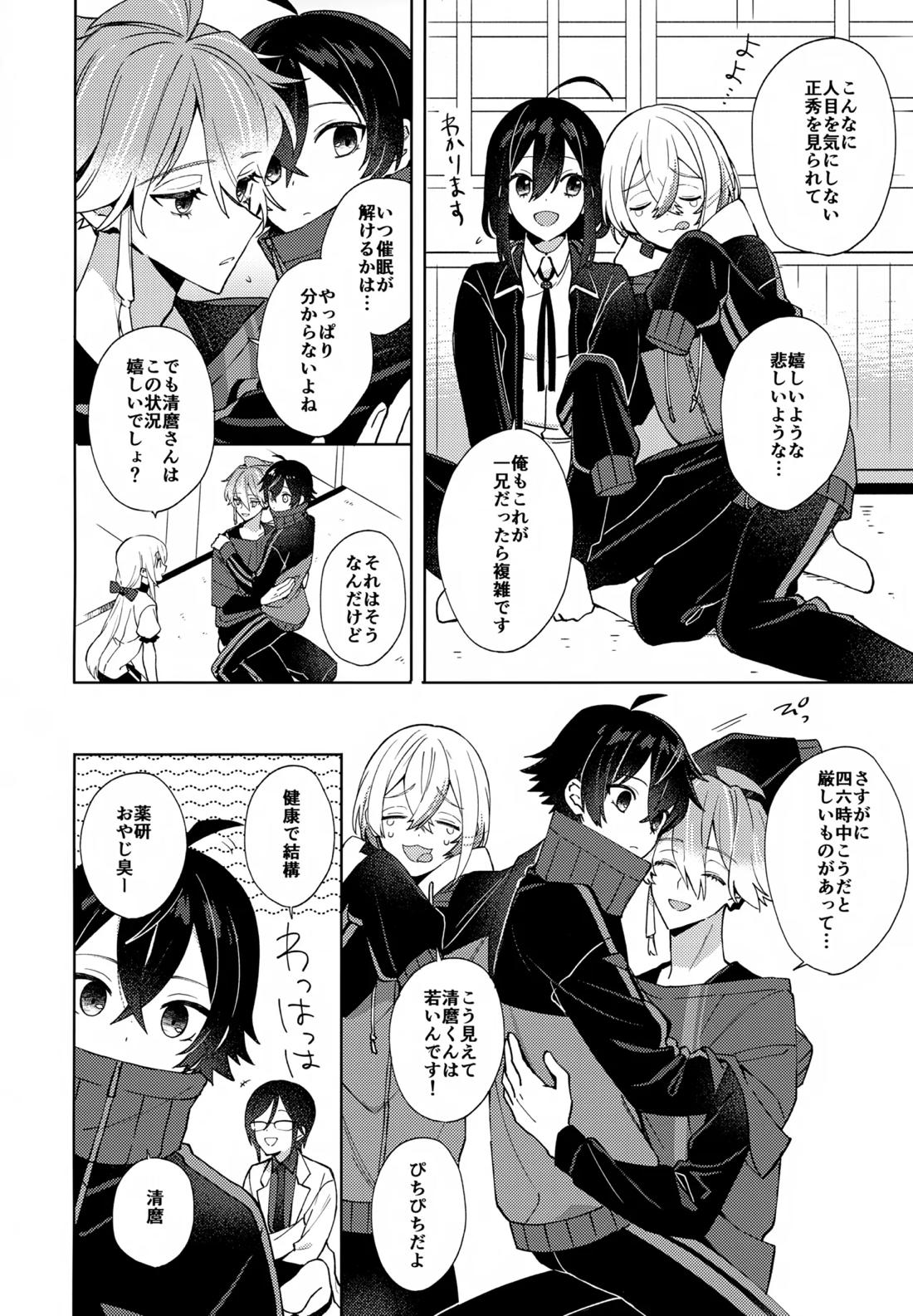 その親友ふしだらにつき【刀剣乱舞/麿水】 page 12