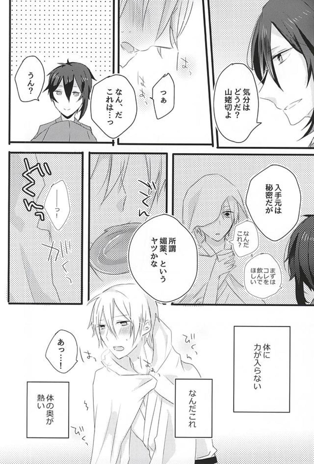 月に堕ちゆく【刀剣乱舞/みかんば】 page 17