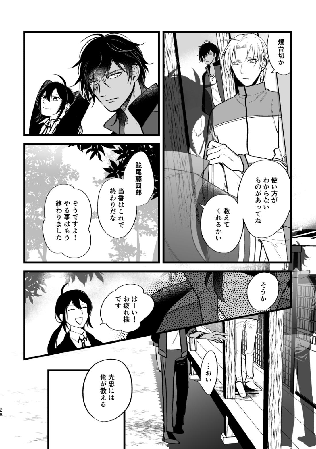 とうめい人間【刀剣乱舞/くりみつ】 page 27