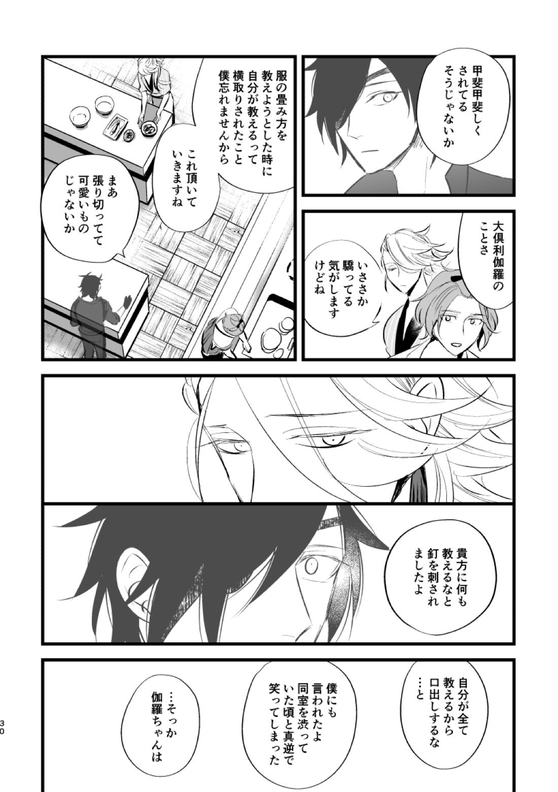 とうめい人間【刀剣乱舞/くりみつ】 page 29