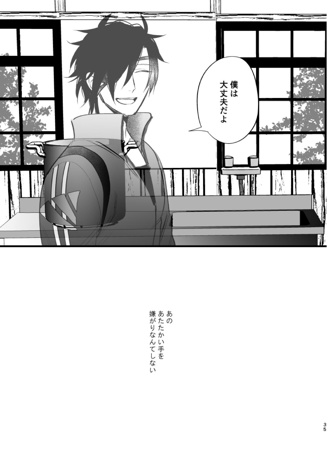 とうめい人間【刀剣乱舞/くりみつ】 page 34