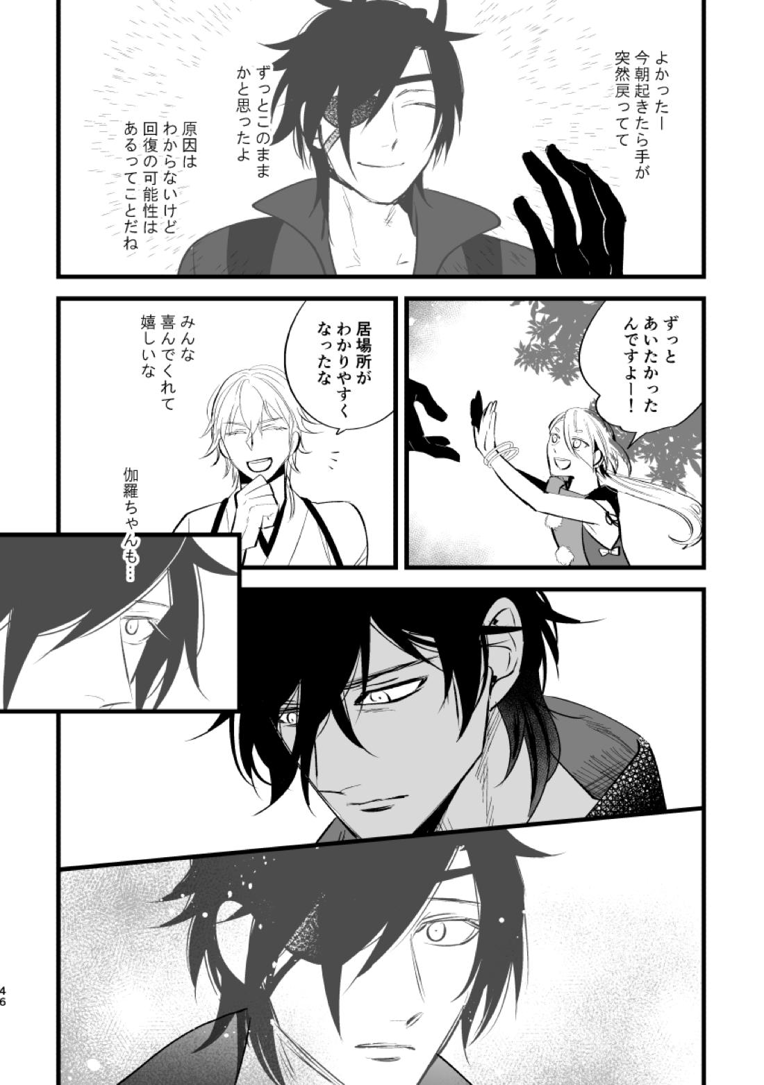 とうめい人間【刀剣乱舞/くりみつ】 page 45