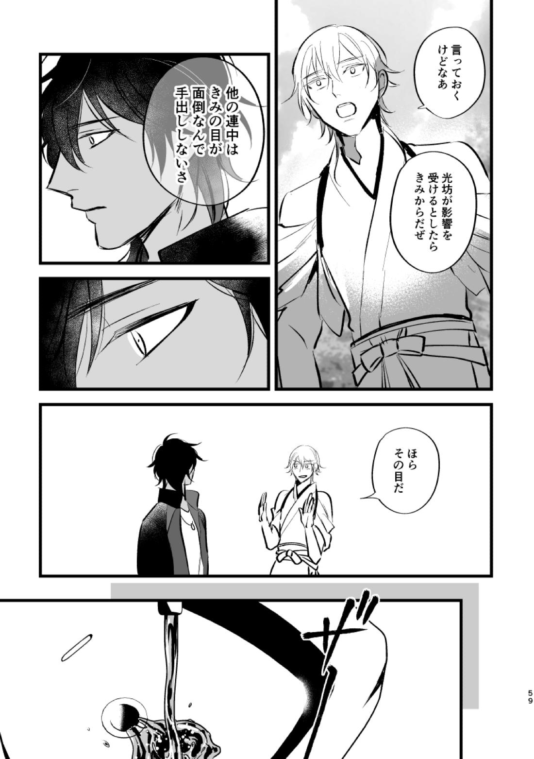 とうめい人間【刀剣乱舞/くりみつ】 page 58