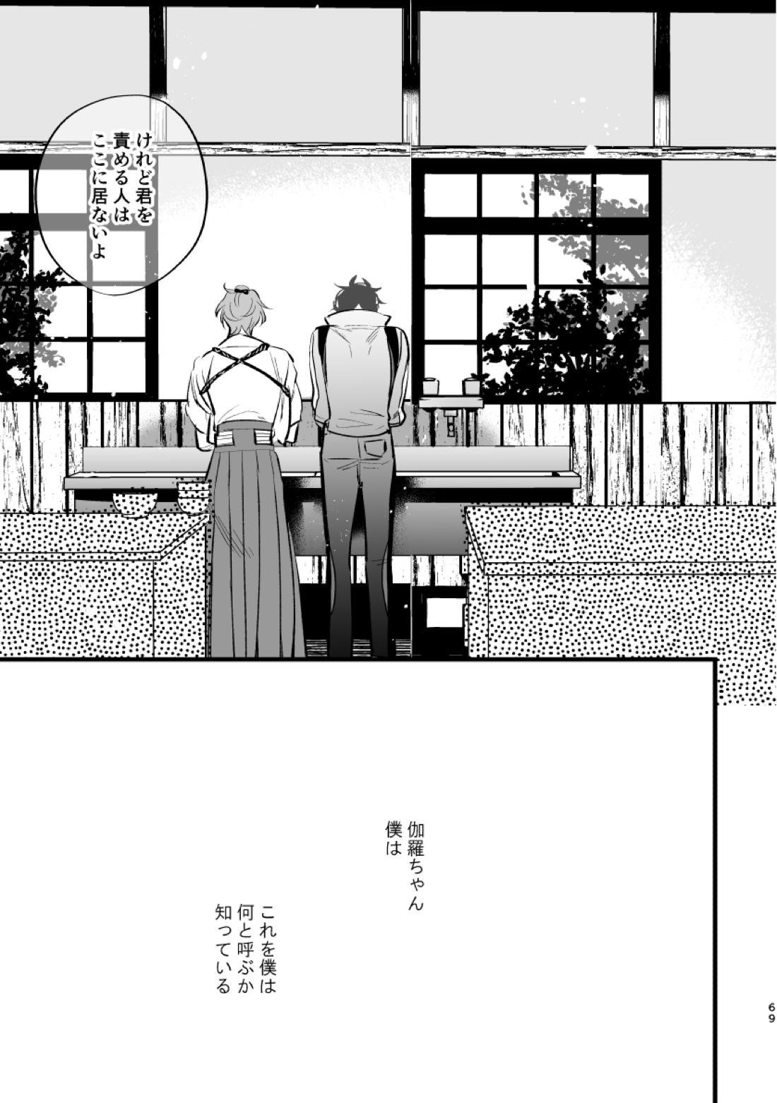 とうめい人間【刀剣乱舞/くりみつ】 page 67