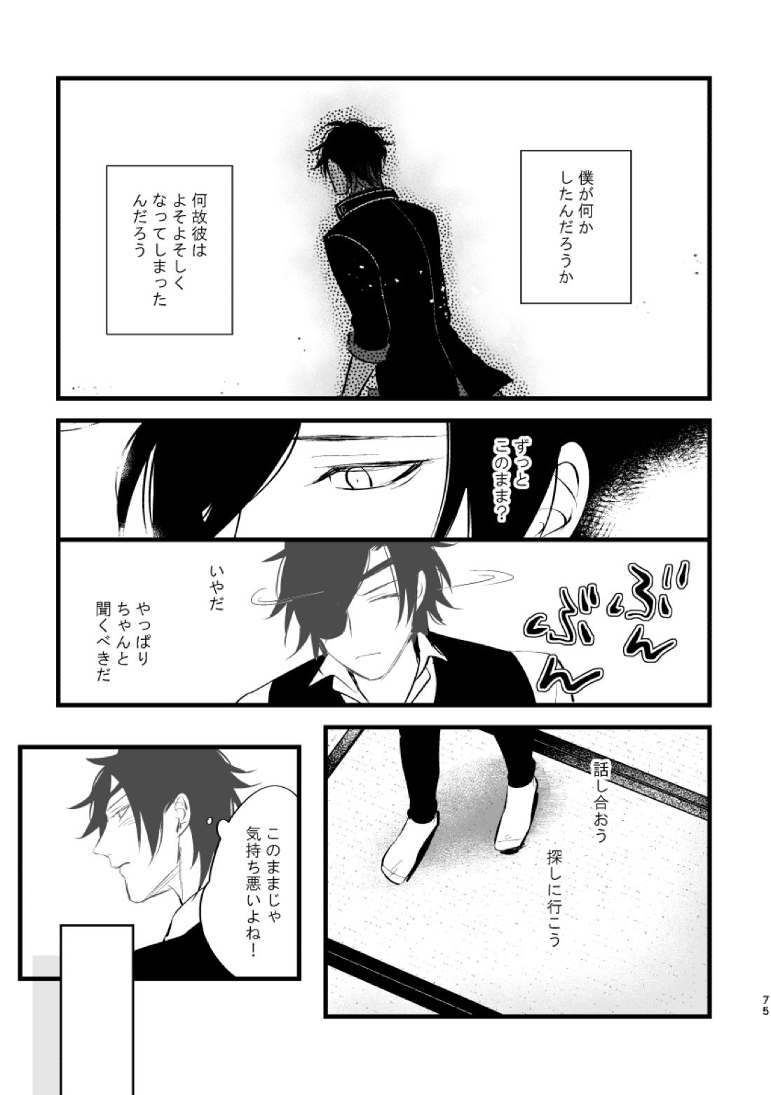 とうめい人間【刀剣乱舞/くりみつ】 page 73