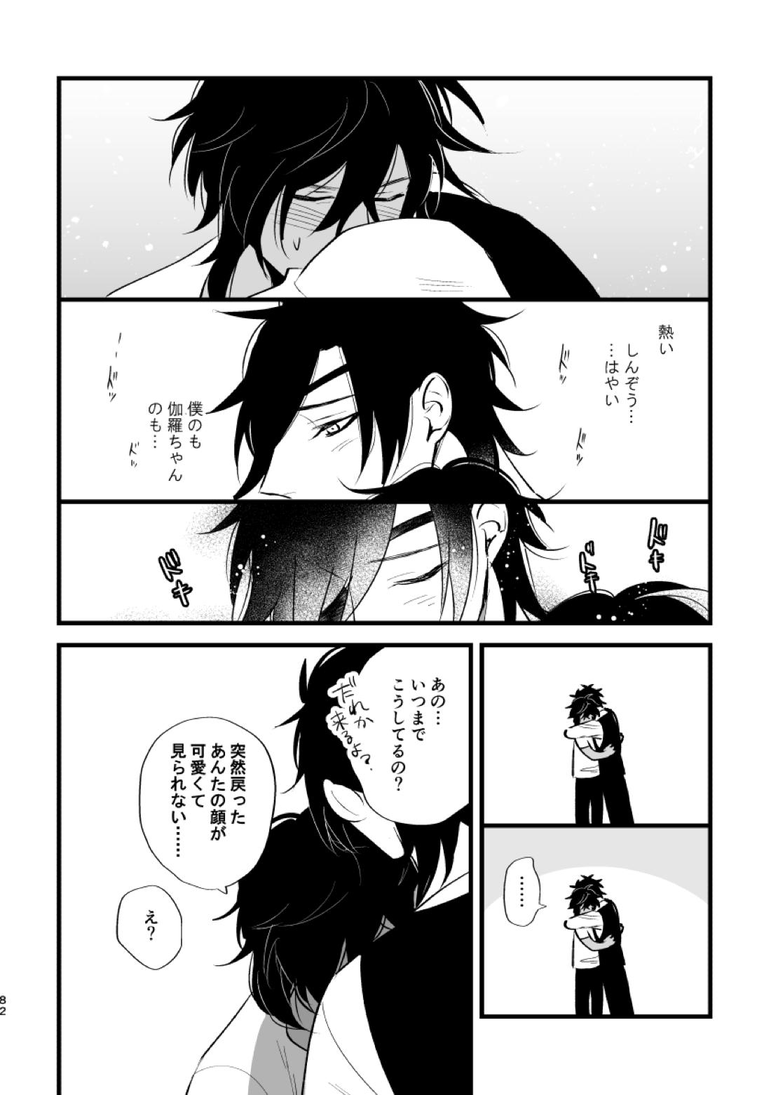 とうめい人間【刀剣乱舞/くりみつ】 page 80