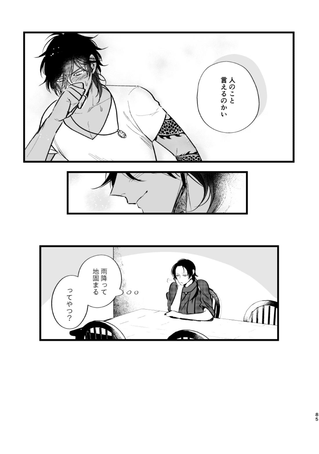 とうめい人間【刀剣乱舞/くりみつ】 page 83