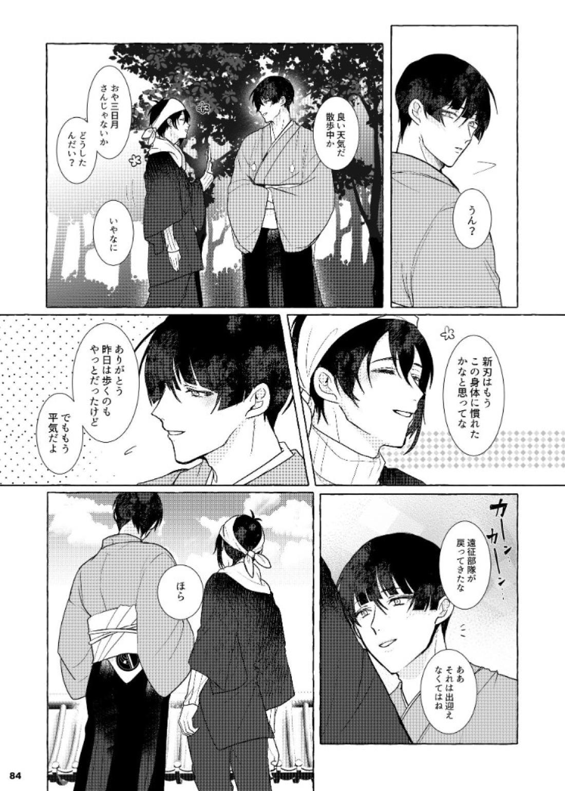 それでも、明日がくるように【刀剣乱舞/石かり】 page 83