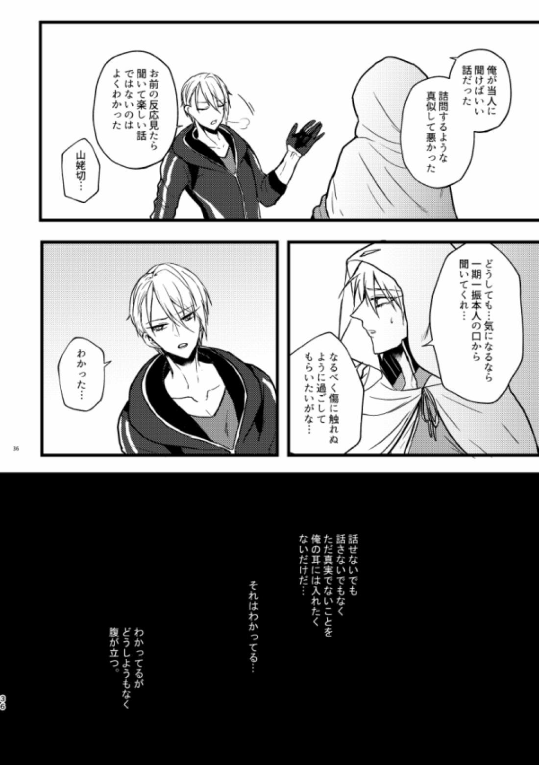 高慢オメガの矜持【刀剣乱舞/くにちょぎ】 page 32
