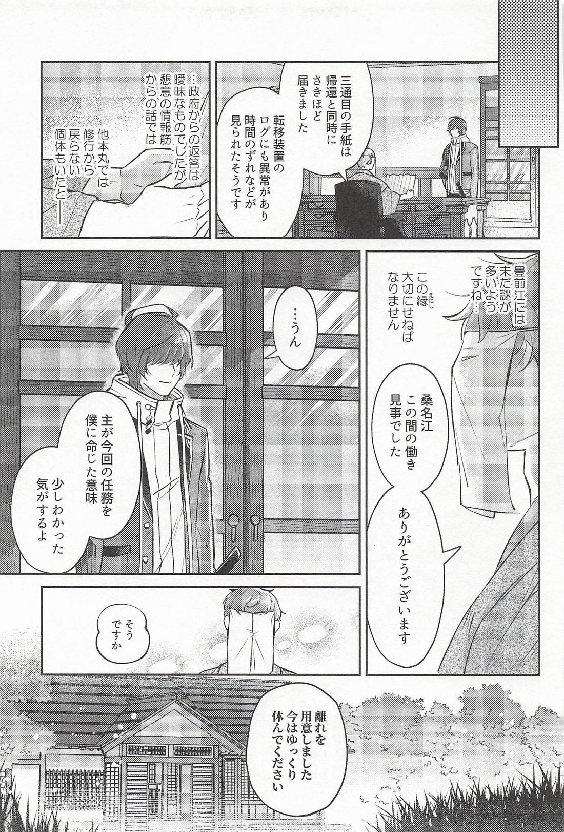 帰る場所【刀剣乱舞/くわぶぜ】 page 22