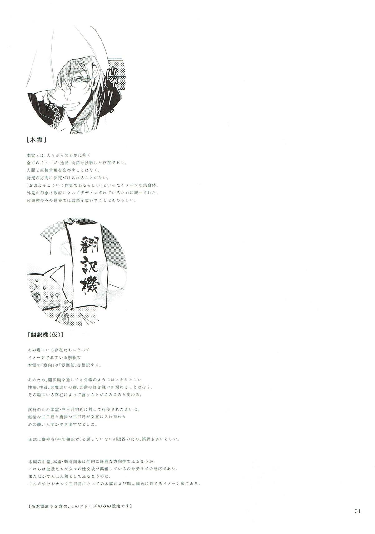 きみに約束を【刀剣乱舞/みかつる】 page 29