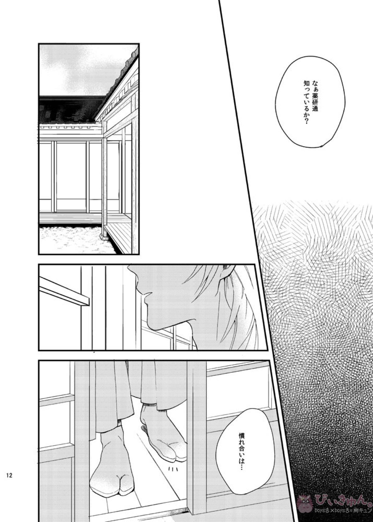 りゅうの涙はきっと、あまい【刀剣乱舞/くりつる】 page 11