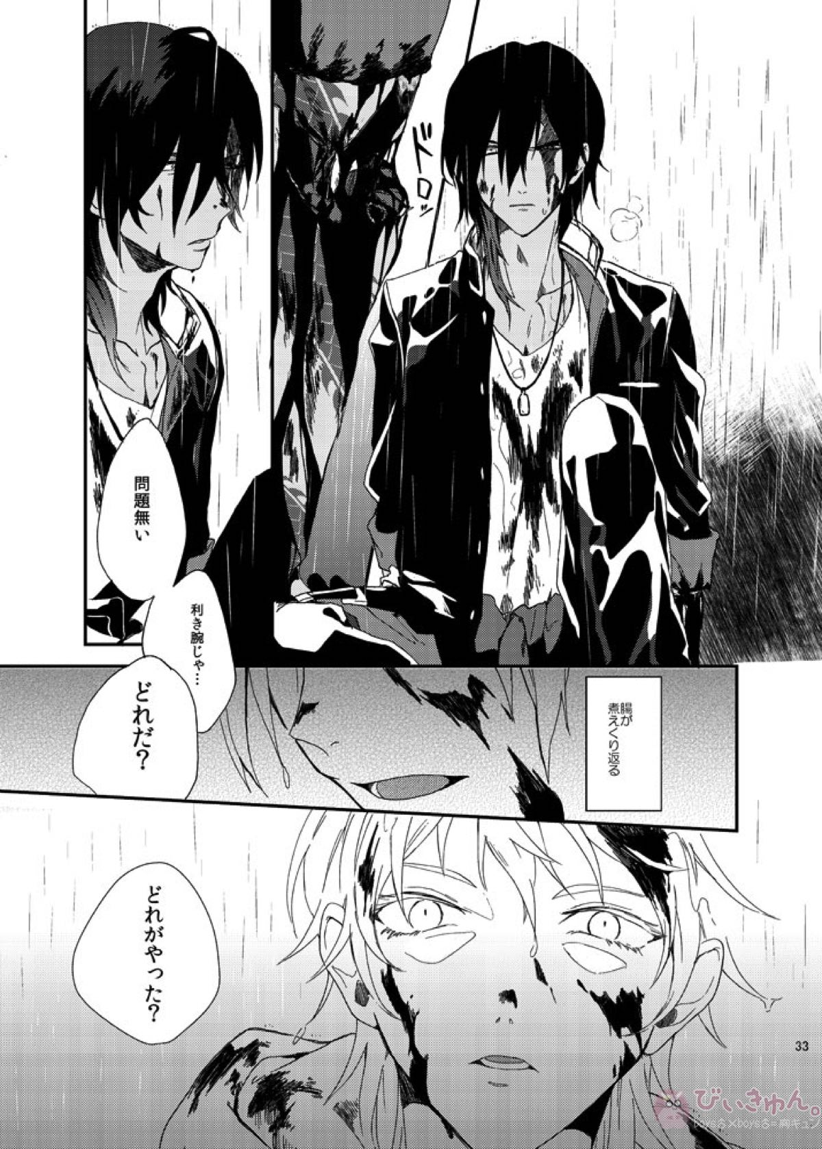 りゅうの涙はきっと、あまい【刀剣乱舞/くりつる】 page 32