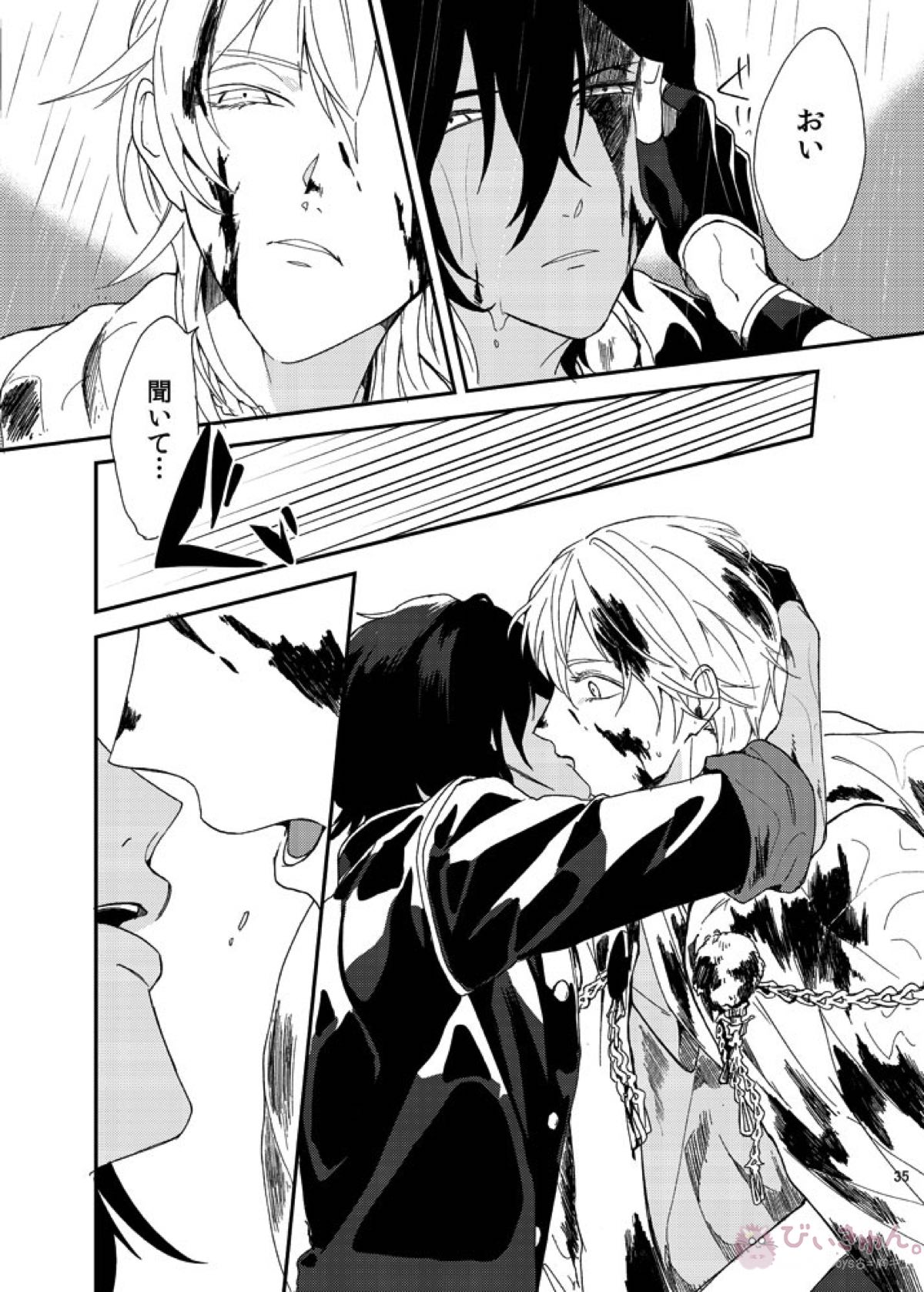 りゅうの涙はきっと、あまい【刀剣乱舞/くりつる】 page 34